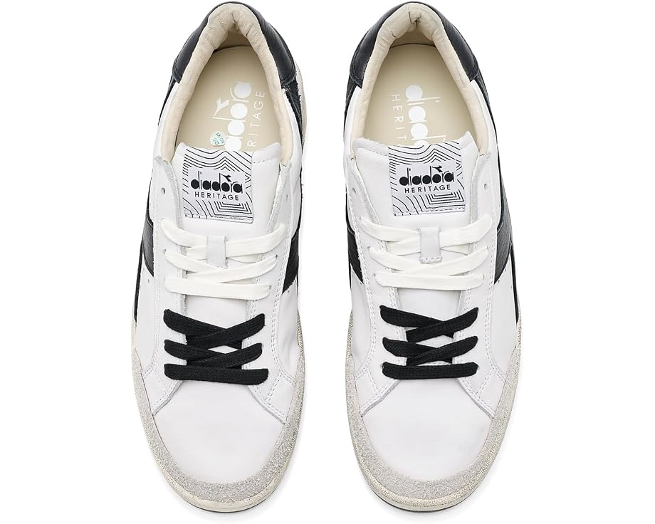 Кроссовки Diadora Prestige Used в ретро-стиле с эффектом потертости