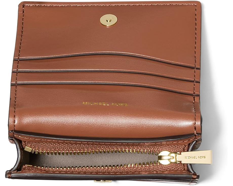 MICHAEL Michael Kors компактный кошелек Hamilton Moderne Small Compact Wallet на кнопке