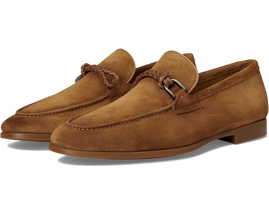 Magnanni Destin лоферы с плетением из замши Segale