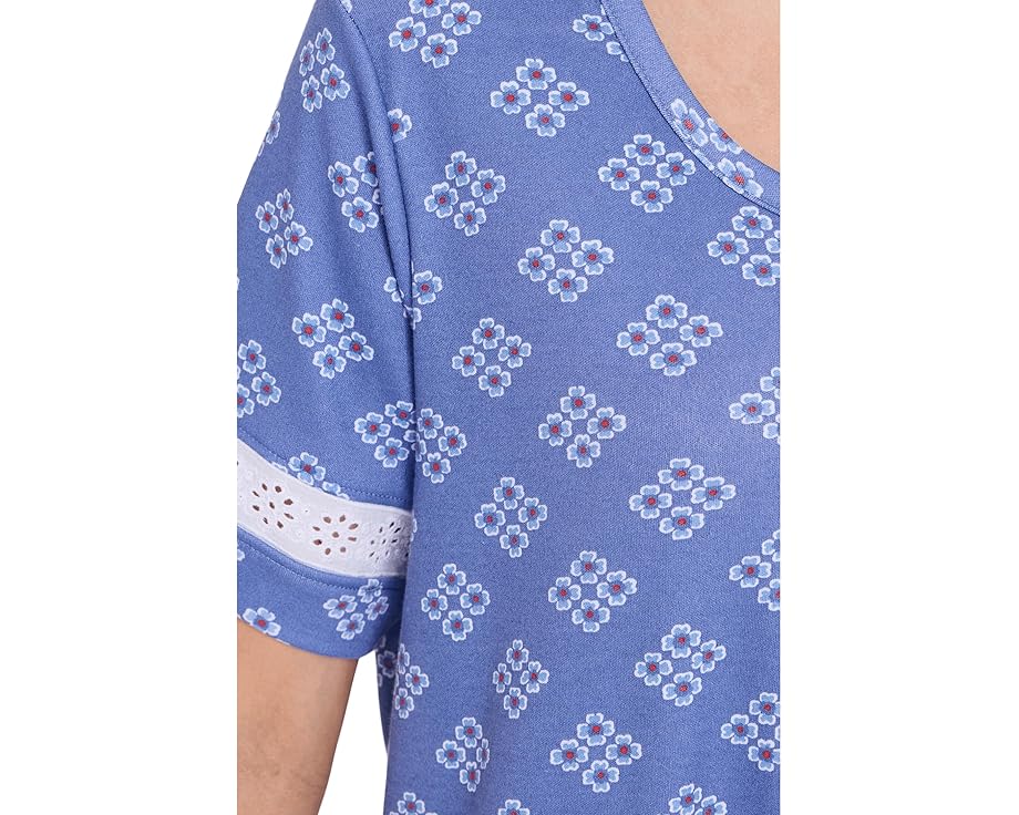 Ночная рубашка Henley от Karen Neuburger из дышащего интерлока