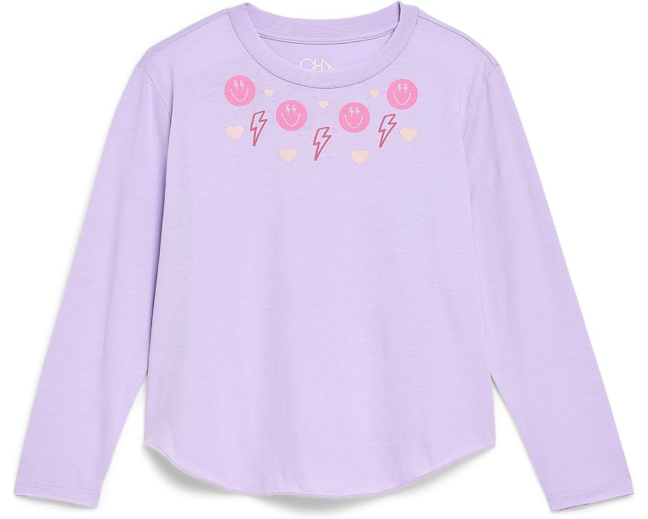 Chaser Kids лонгслив с принтом Heart Smiley Bolt для детей