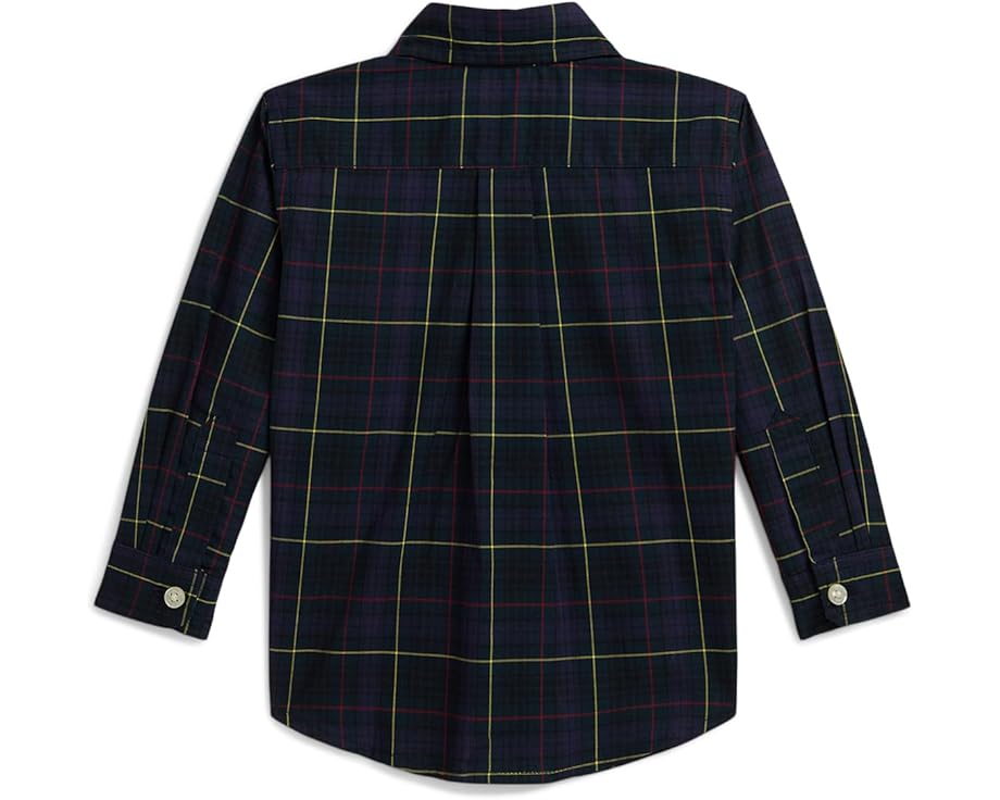 Рубашка Polo Ralph Lauren Kids в клетку из хлопкового поплина
