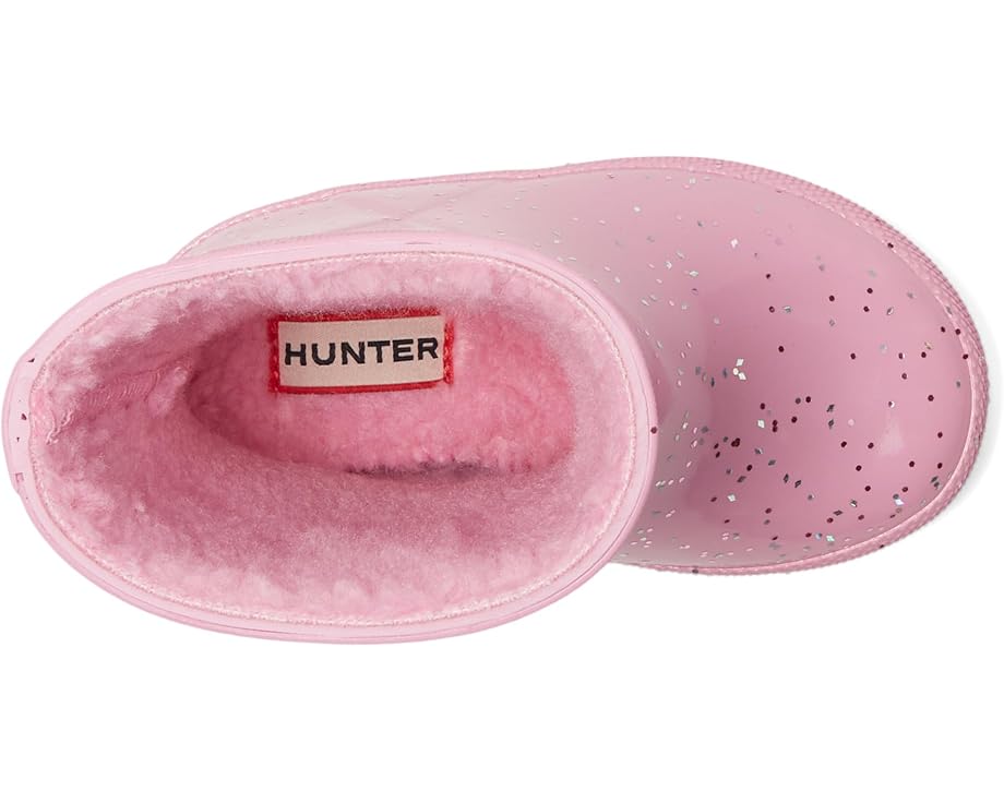 Hunter Детские блестящие утепленные сапоги First Giant Glitter