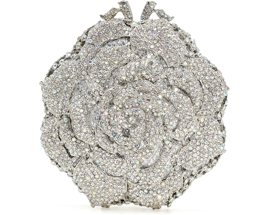 Клатч Dune London Bling с цветочным декором из страз