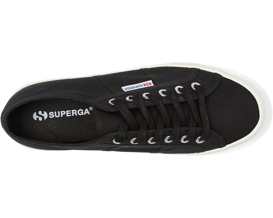 Кроссовки Superga 2740 Platform на платформе с верхом из хлопкового холста