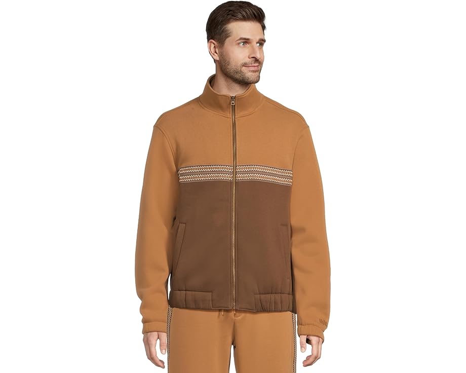 Куртка UGG Tasman Track с цветными блоками из переработанного полиэстера