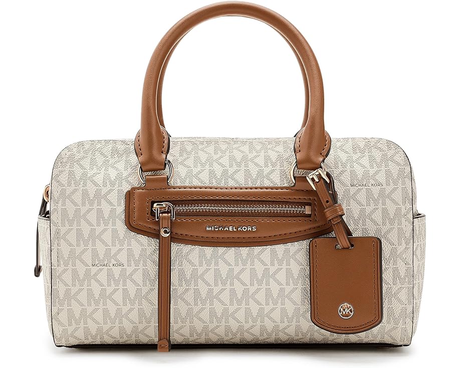 Сумка MICHAEL Michael Kors Jet Set Travel Extra Small Duffle через плечо с принтом лого