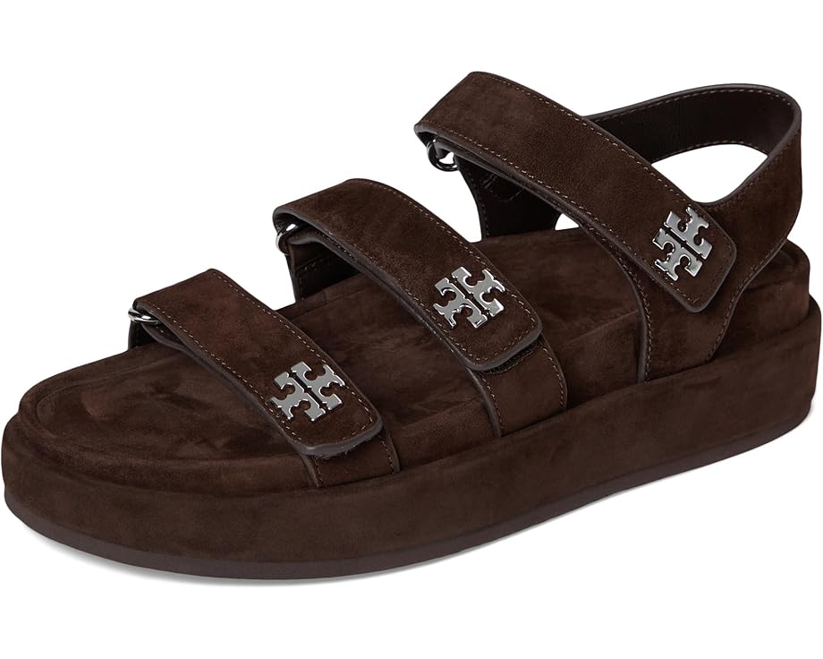 Спортивные сандалии Tory Burch Kira с тремя регулируемыми ремешками на липучке