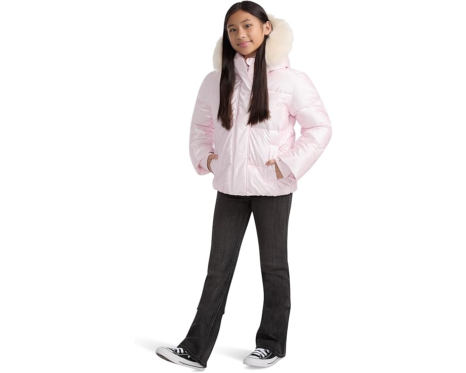 Блестящая ультрапуховая куртка Shiny Ultra Puffer от abercrombie kids