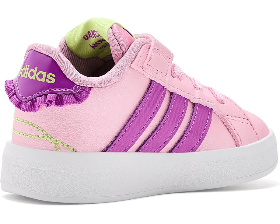 Кроссовки Adidas Grand Court 3.0 для малышей на липучках и эластичных шнурках