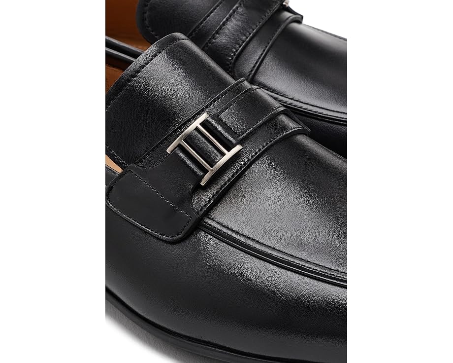 Черные лоферы Magnanni Tazz Side Bit с металлической вставкой