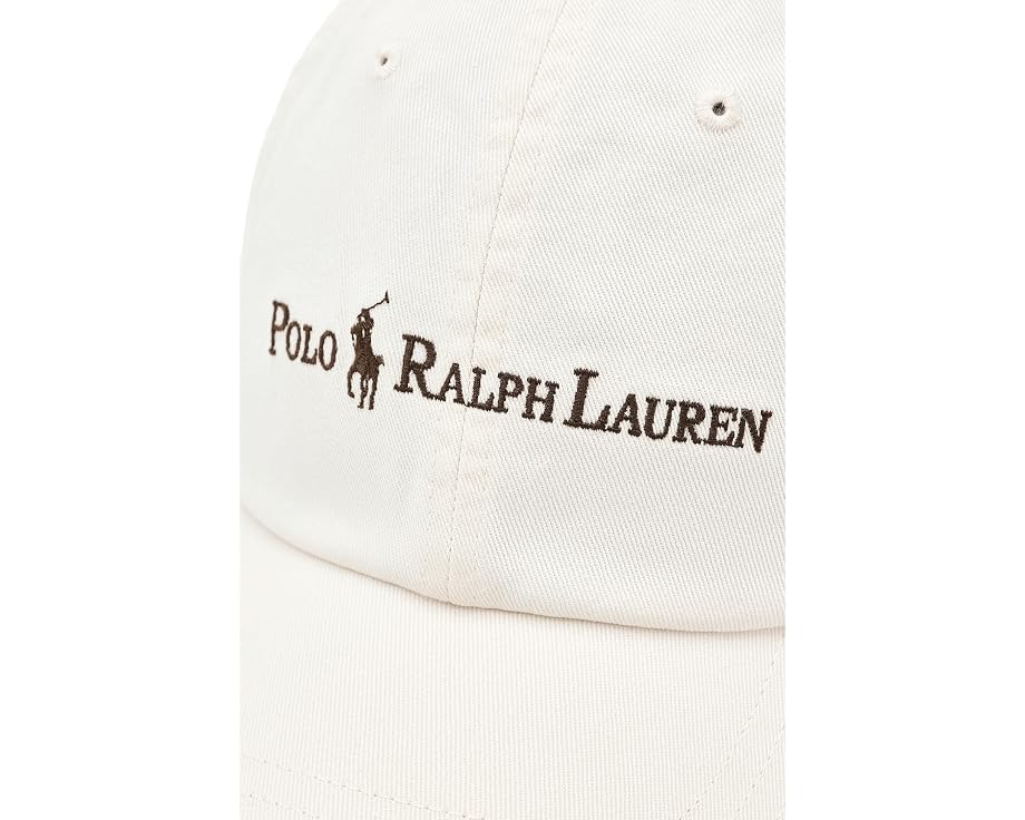 Бейсболка Polo Ralph Lauren из хлопкового твила с логотипом P