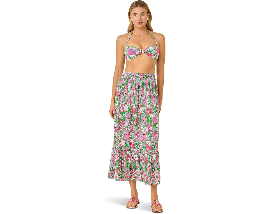 Макси-юбка Enzo для пляжа на кулиске от Lilly Pulitzer
