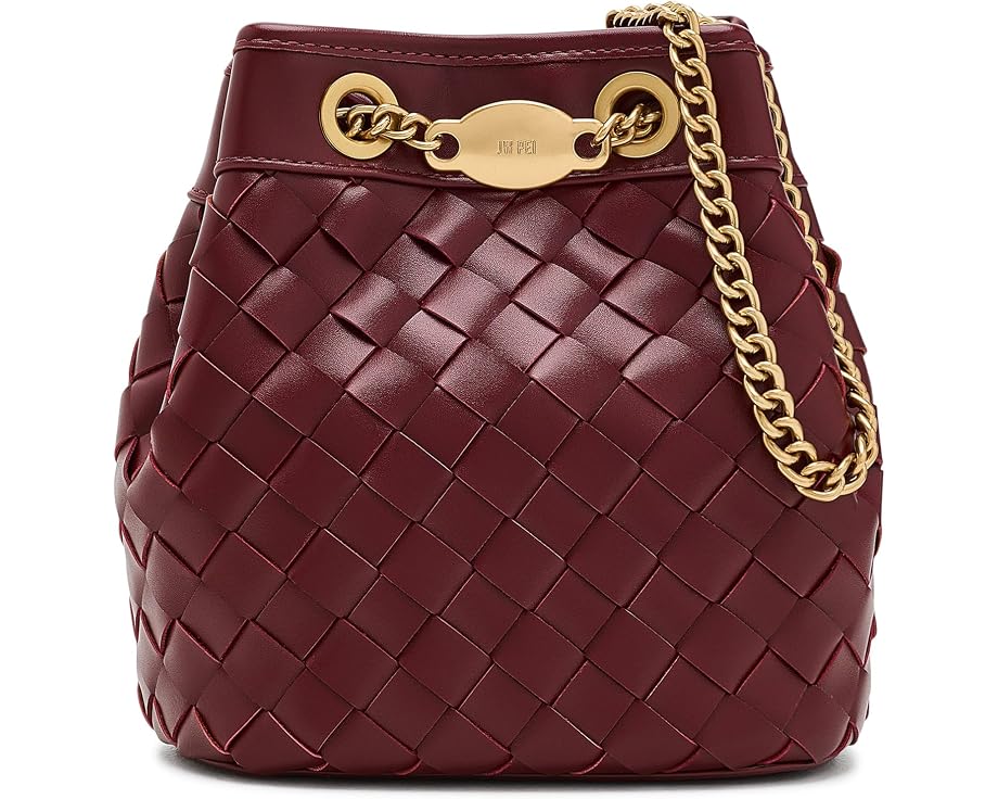 Yara Hand-Woven Bucket Bag