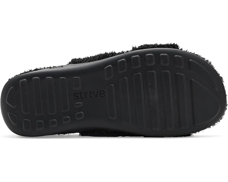 Домашние тапочки Strive Zoey с ворсистым верхом и двойной стелькой