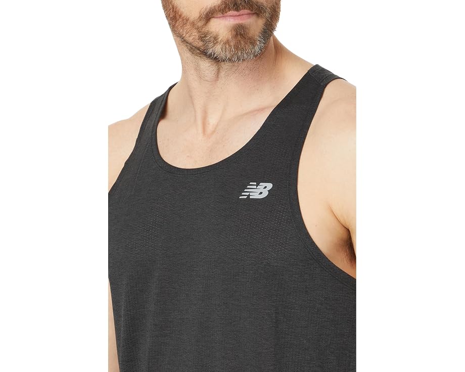 New Balance мужская легкоатлетическая майка Athletics Singlet черная