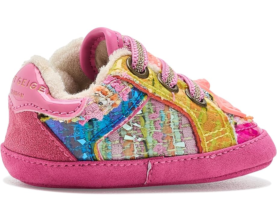 Кеды Kurt Geiger London Kids Baby Southbank Tag с разноцветным декором для малышей