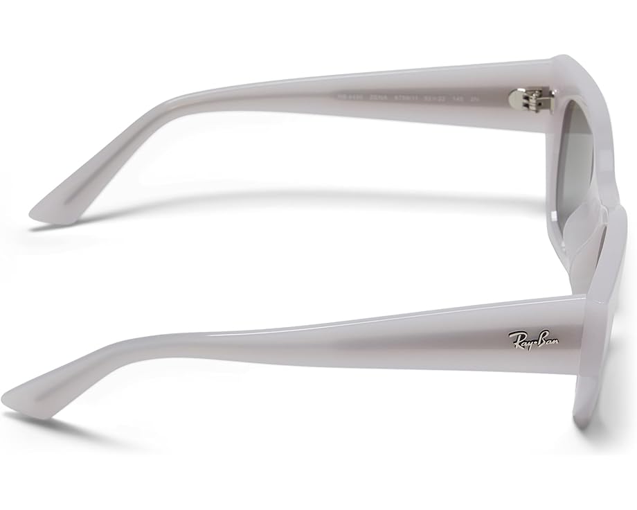 Солнцезащитные очки Ray-Ban Zena с биоацетатной оправой и геометрическими деталями