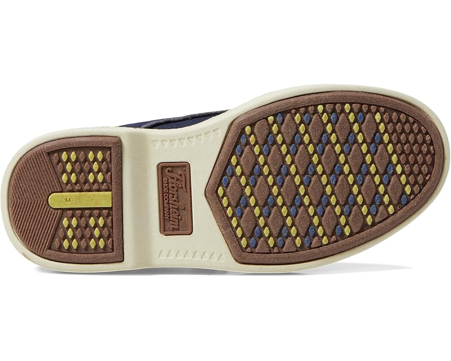 Детские оксфорды Florsheim Highland Canvas с круглым носком и резиновой подошвой