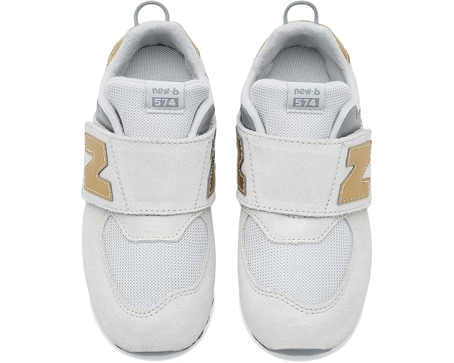 New Balance Kids 574 Bungee Lace первые кроссовки с липучкой