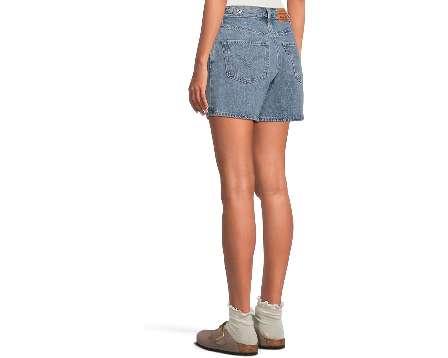 Шорты Cinch Mid-thigh от Levi's Women's с высокой посадкой