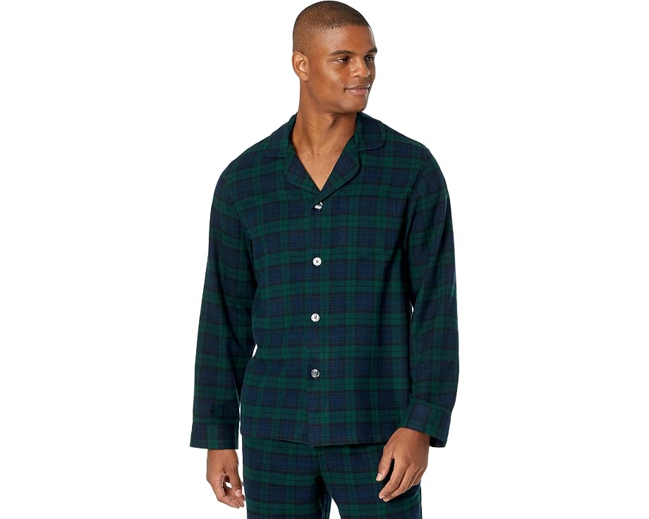 LLBean Scotch Plaid фланелевая пижама
