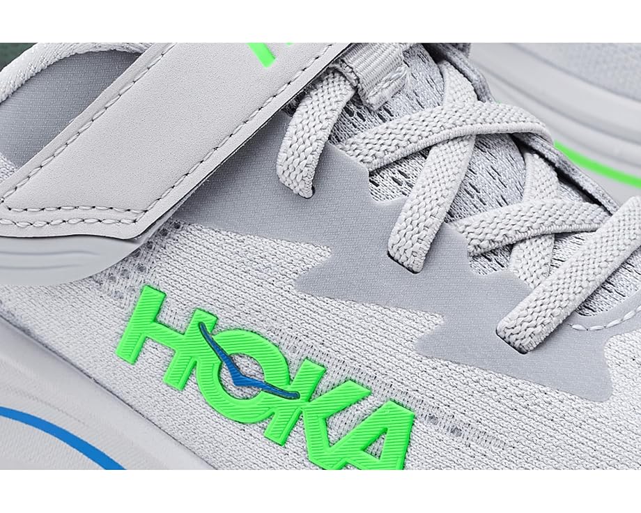 Детские кроссовки Hoka Kids Clifton 10 с амортизацией и застежкой на липучке