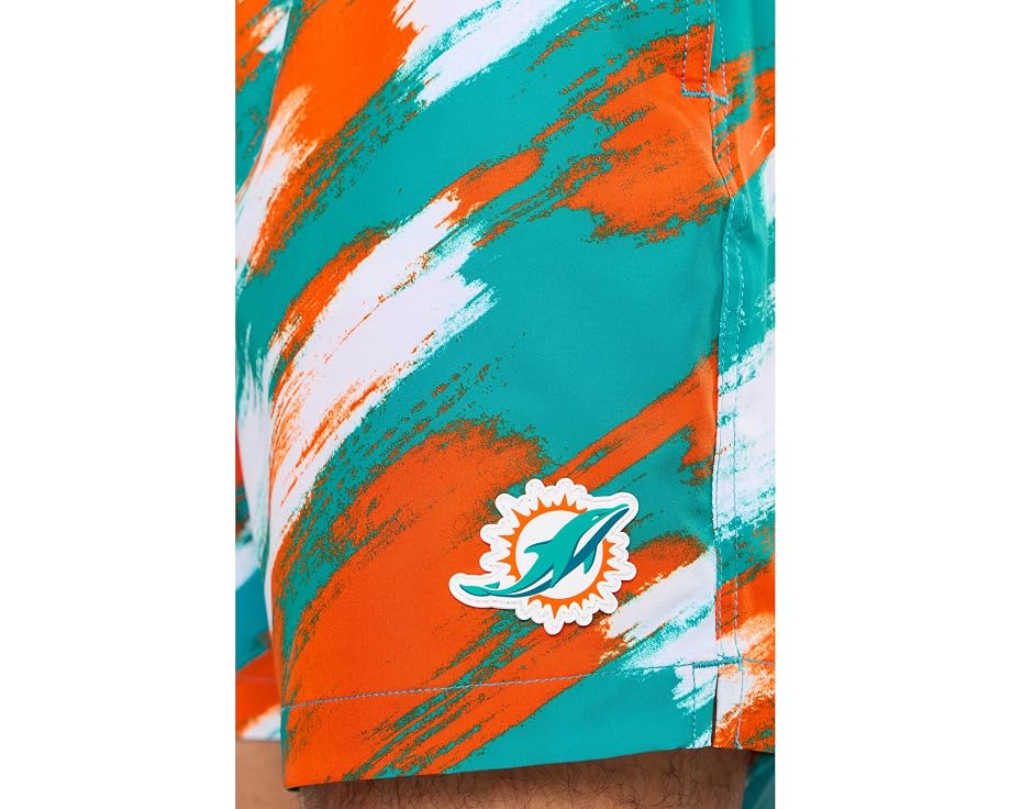 The Color Blitz Dolphins 5.5" (Classic Lined Swim Trunks)