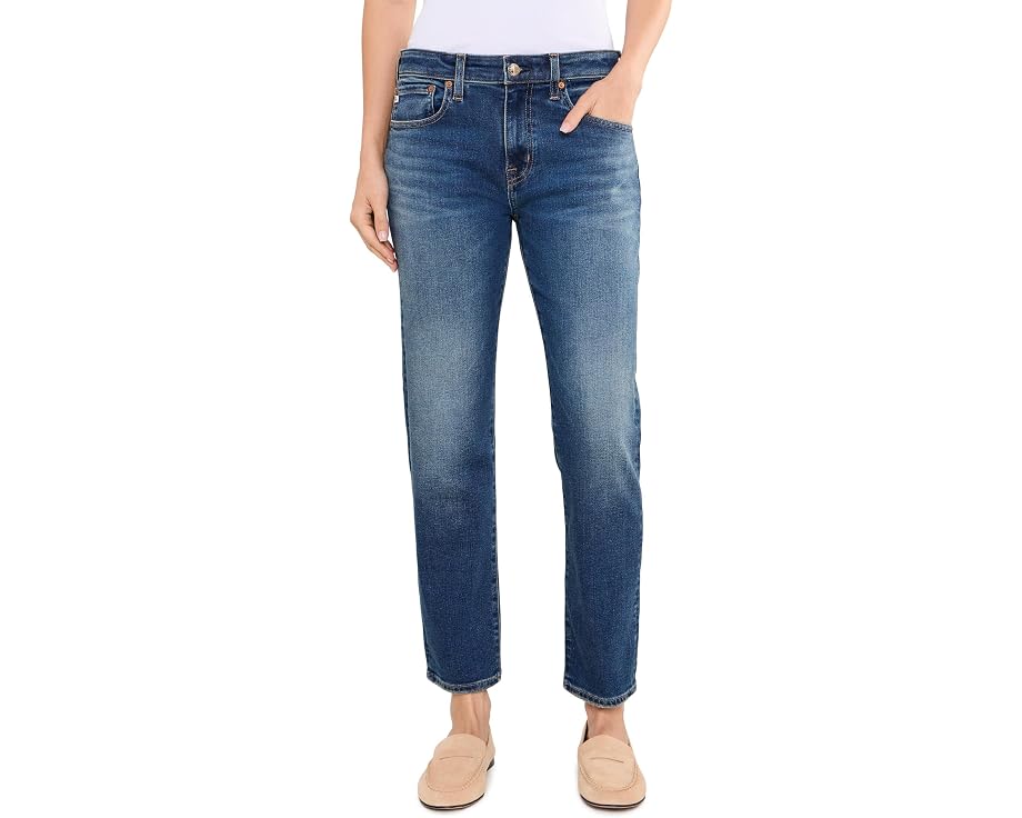Джинсы AG Jeans Ex-boyfriend Slouchy Slim на молнии