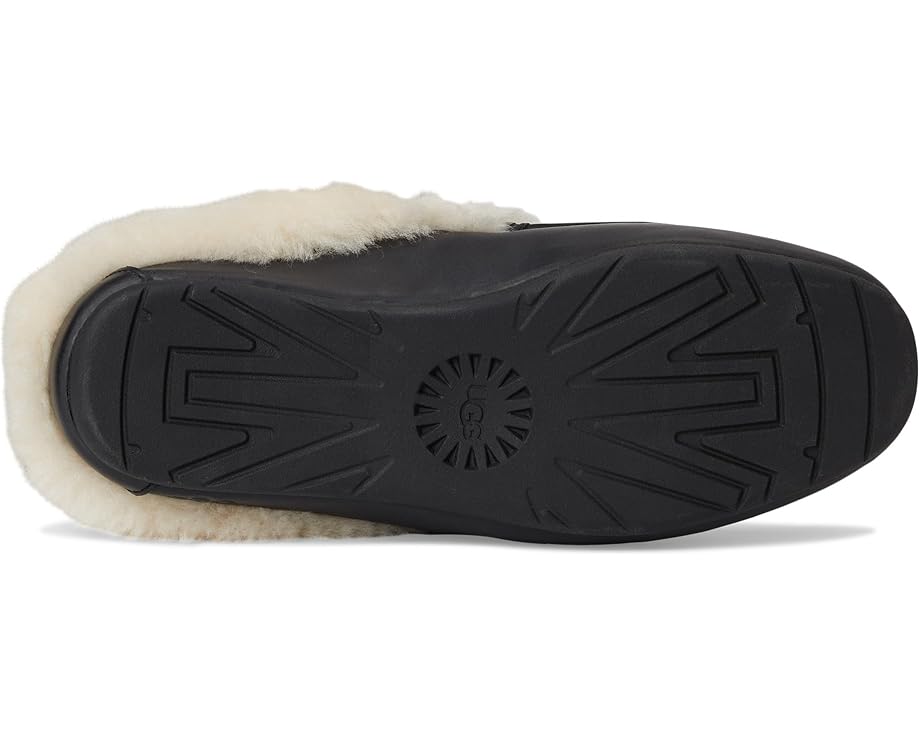 UGG Ansley Mule Leather мюли из кожи с подкладкой из переработанной шерсти