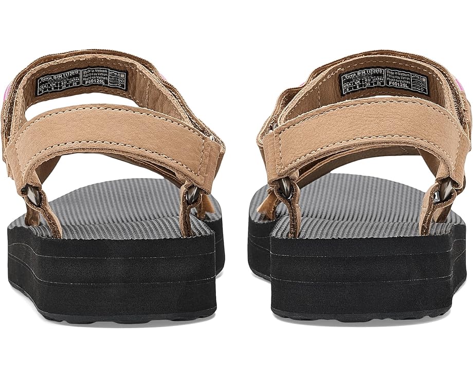 Кожаные сандалии Teva Midform Universal Knotted с деталями из альпинистской верёвки