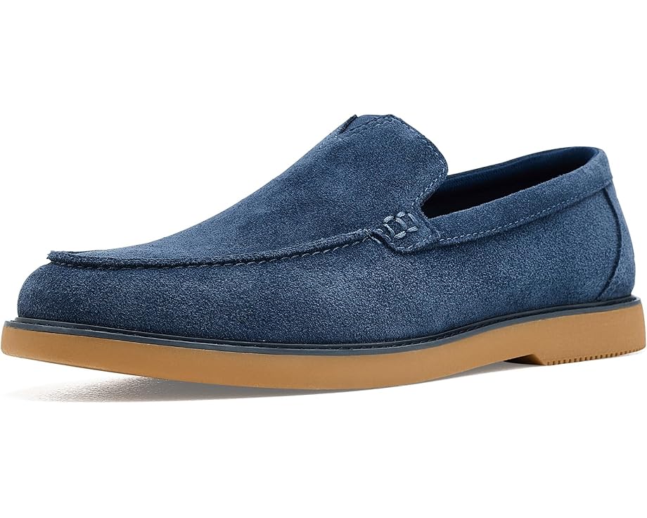 Замшевые лоферы TOMS Marcos на устойчивом каблуке