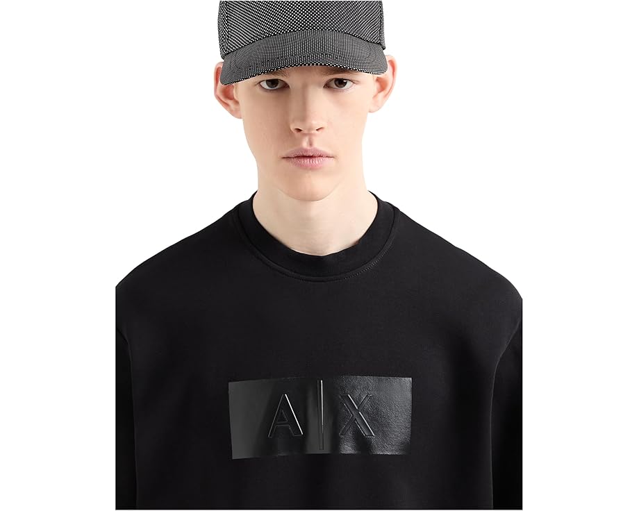 Свитшот Armani Exchange с прямоугольным логотипом A|x