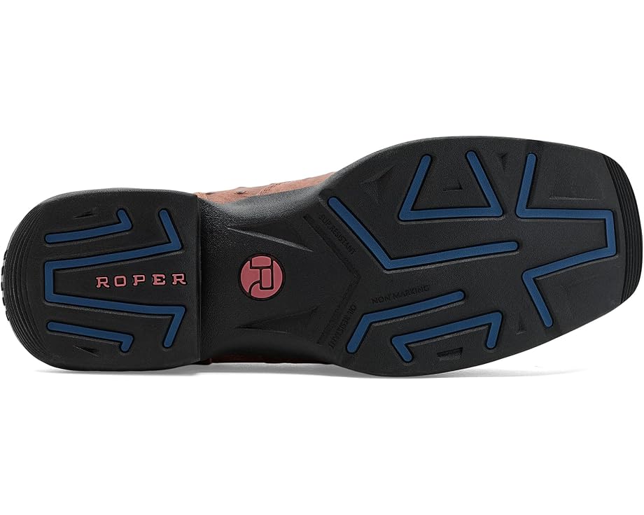 Roper ботинки Wilder Ostrich из тисненой кожи