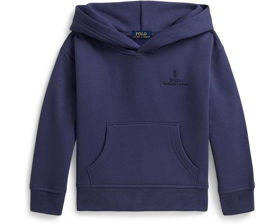 Худи Polo Ralph Lauren Kids Big Fit с логотипом из флиса для малышей и детей младшего возраста