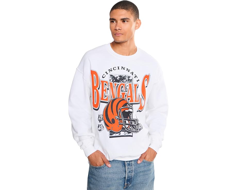 Толстовка NFL Cincinnati Bengals Conversion Crew от Junk Food Clothing