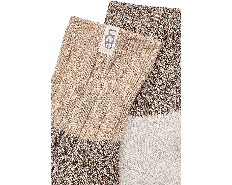 UGG Jhene Quarter носки до щиколотки из ответственного хлопка для повседневной носки