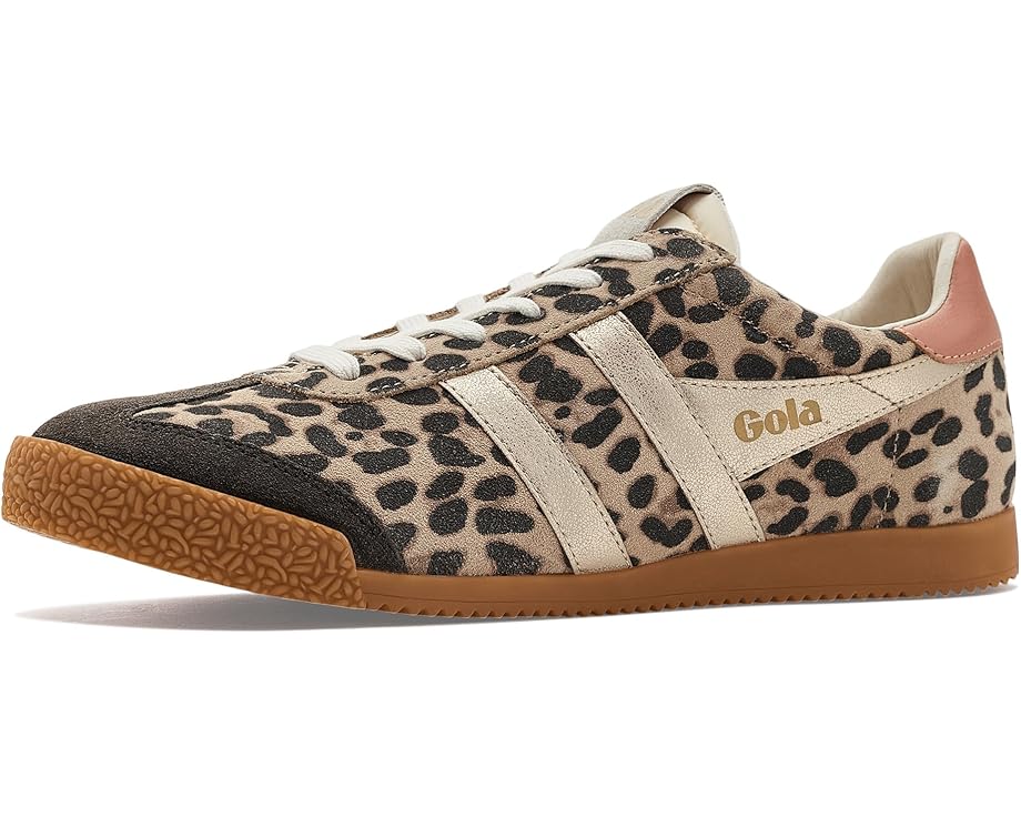 Кроссовки Gola Elan Safari с леопардовым принтом