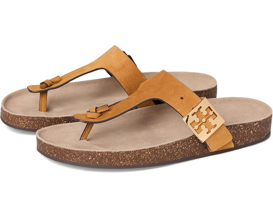 Шлепанцы Tory Burch Mellow Thong с верхом из мягкой замши