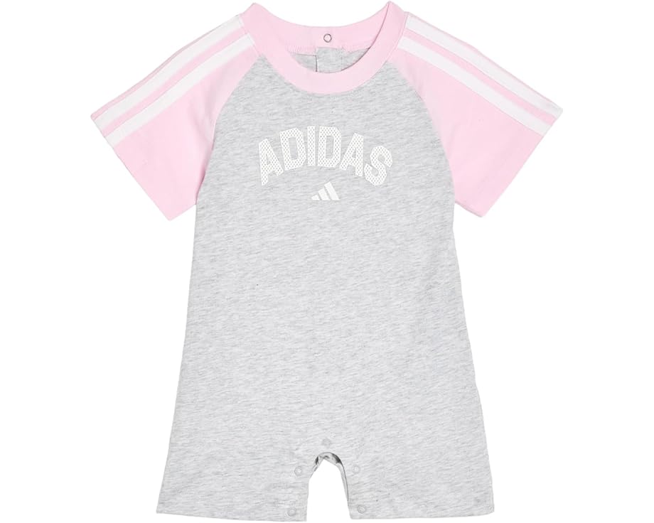 Детский комбинезон adidas Kids с регланными рукавами и принтом