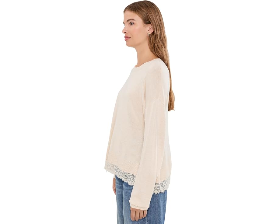 Georgie Lace Trim Pullover