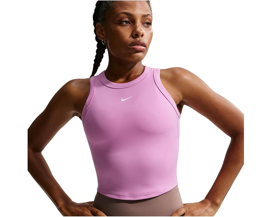 Nike One Fitted Dri-FIT укороченный топ с лямками