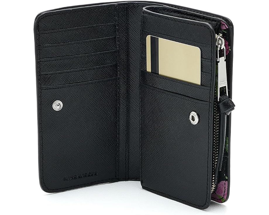 Snapshot Compact Wallet In Vintage Floral