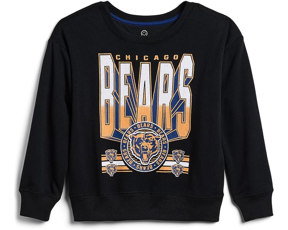 Худи NFL Chicago Bears Drop Shoulder Crew Fleece для детей Junk Food