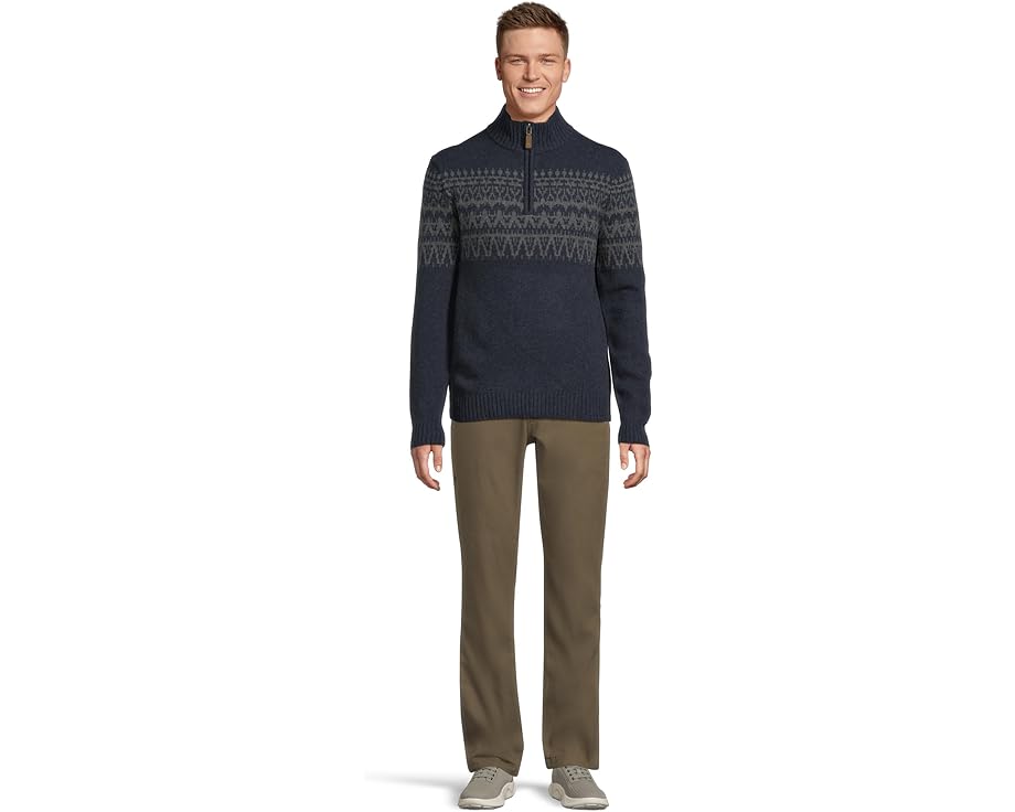 Свитер Royal Robbins Arch Rock 1/4 Zip с узором Fairisle из тонкой шерсти мериноса