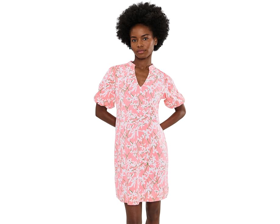Платье Carey с коротким рукавом и высоким воротником от Lilly Pulitzer