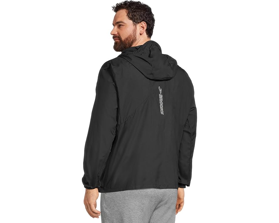 Складная куртка Brooks Canopy Packable Jacket с защитой от ультрафиолета UPF 50+