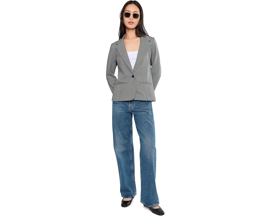 Пиджетка Liverpool Los Angeles Petite Mini Check Jacquard Knit Fitted Blazer