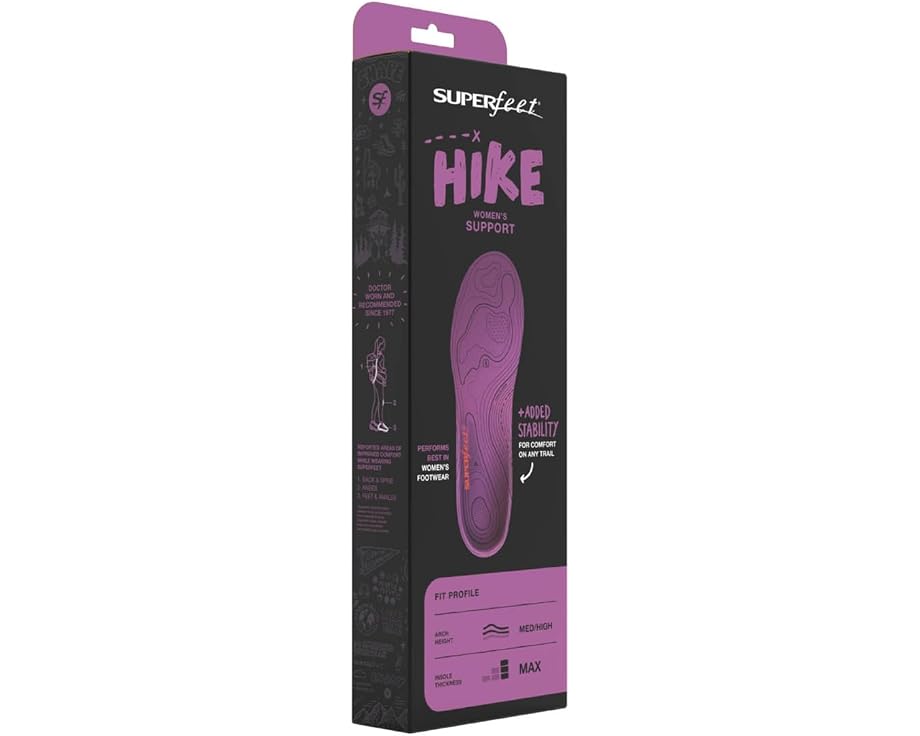 Стельки Superfeet Hike Support для женщин