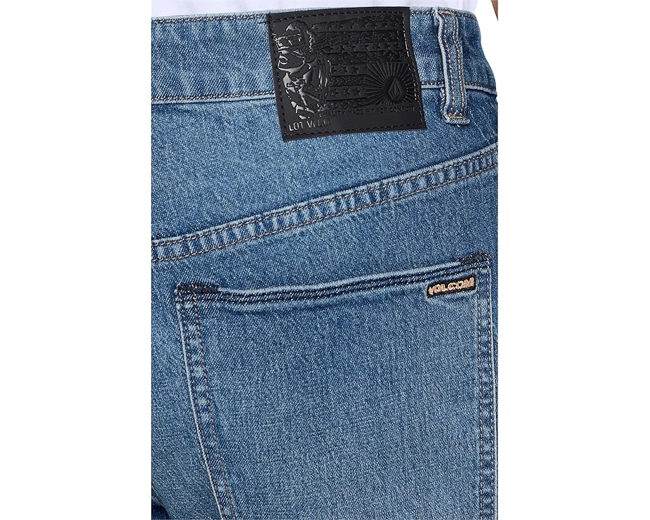 Джинсы Volcom Kinkade Denim с расслабленным кроем и прямой штаниной